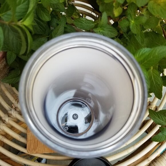 Starbucks Travel Mug 2006 Burlap Guatemala Coffee Bean Bag Cup Design 16 Oz - Picture 9 of 9